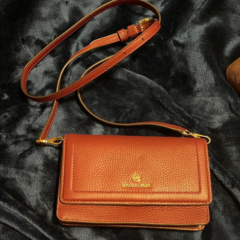 Michael Kors Burgundy Crossbody Bag